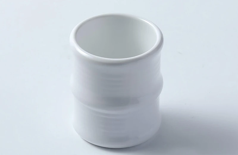 白色罗纹密胺杯
